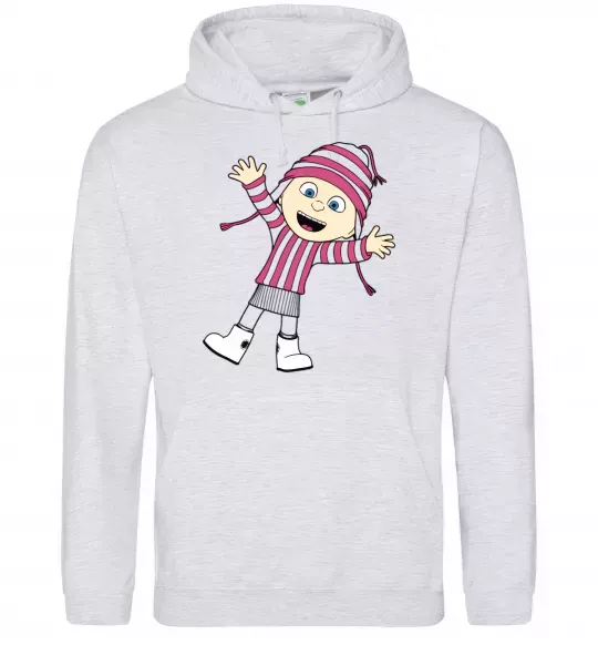 Жіноча толстовка (худі) Едіт Сірий меланж фото