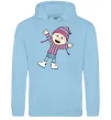 Жіноча толстовка (худі) Едіт Блакитний фото