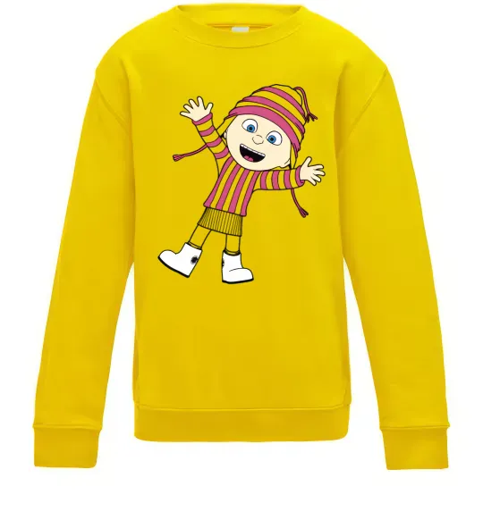 Детский Свитшот Едіт Солнечно желтый фото