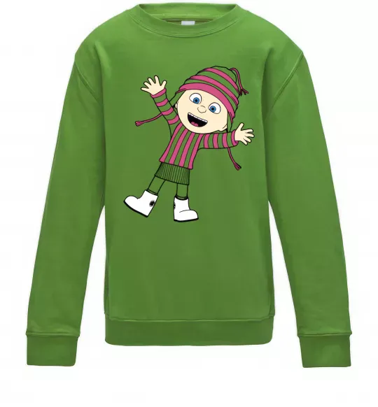 Детский Свитшот Едіт Лаймовый фото