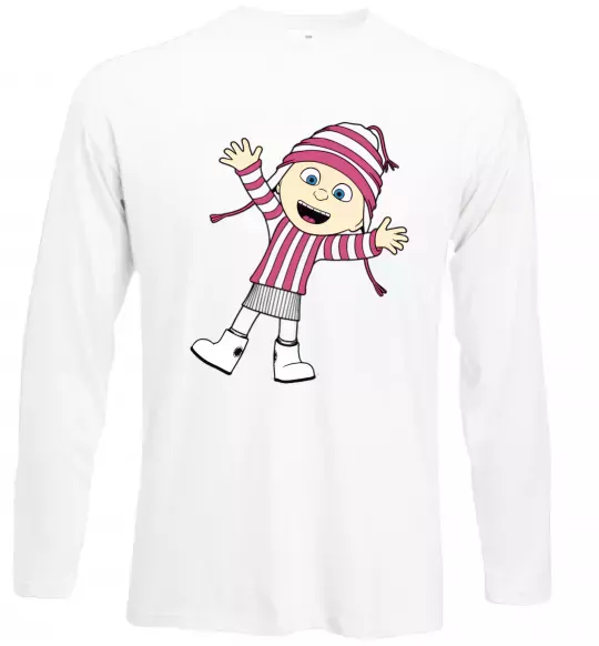 Лонгслив Едіт Белый фото