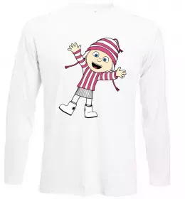 Лонгслив Едіт Белый фото