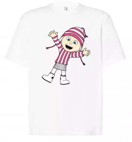 Футболка Оверсайз Едіт Білий фото