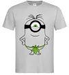Мужская футболка Міньйон островитянин Серый Мужская футболка Міньйон островитянин Серый фото