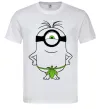 Мужская футболка Міньйон островитянин Белый Мужская футболка Міньйон островитянин Белый фото
