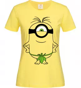 Жіноча футболка Міньйон островитянин Лимонний фото