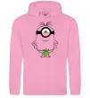 Мужская толстовка (худи) Міньйон островитянин Розовый фото
