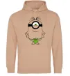 Чоловіча толстовка (худі) Міньйон островитянин Пісочний фото