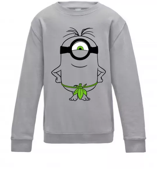 Дитячий світшот Міньйон островитянин Сірий меланж фото