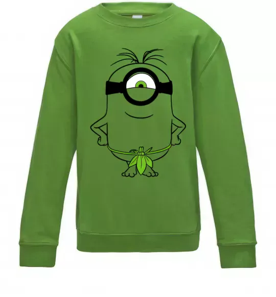 Дитячий світшот Міньйон островитянин Лаймовий фото