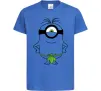 Дитяча футболка Міньйон островитянин Яскраво-синій Дитяча футболка Міньйон островитянин Яскраво-синій фото