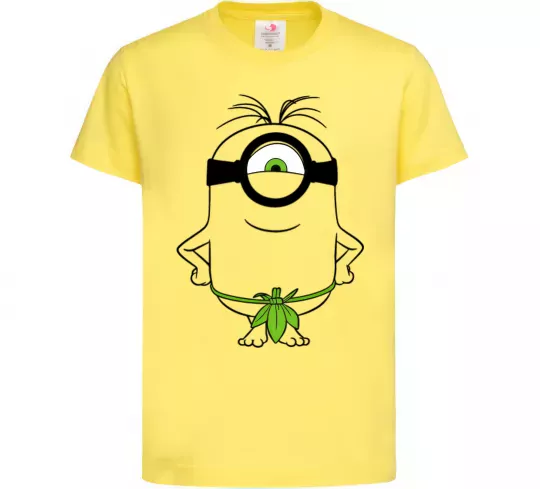 Дитяча футболка Міньйон островитянин Лимонний фото
