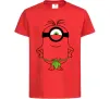 Дитяча футболка Міньйон островитянин Червоний Дитяча футболка Міньйон островитянин Червоний фото