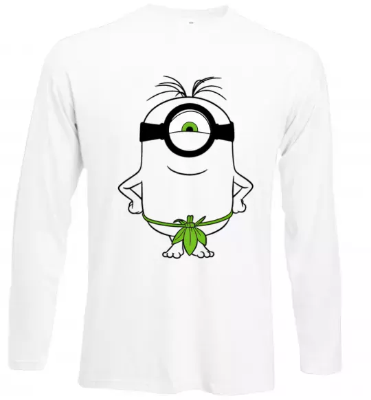 Лонгслив Міньйон островитянин Белый фото