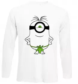 Лонгслив Міньйон островитянин Белый фото