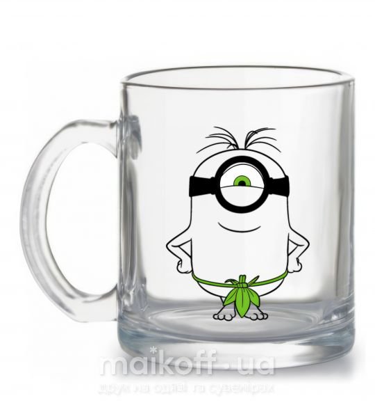 Чашка стеклянная Миньон островитянин Прозрачный фото
