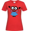 Жіноча футболка Радісний міньйон Червоний фото