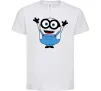 Детская футболка Радісний міньйон Белый фото