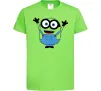 Детская футболка Радісний міньйон Лаймовый фото