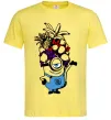 Чоловіча футболка Міньйон з фруктами Лимонний фото