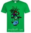 Чоловіча футболка Миньон с фруктами Зелений фото