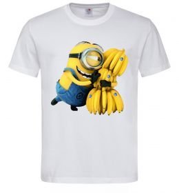 Мужская футболка Міньйон та багато бананів