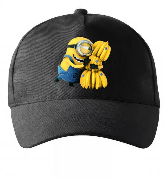 Кепка Міньйон та багато бананів Черный фото