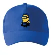 Кепка Міньйон покоївка Ярко-синий фото