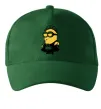 Кепка Міньйон покоївка Темно-зеленый фото