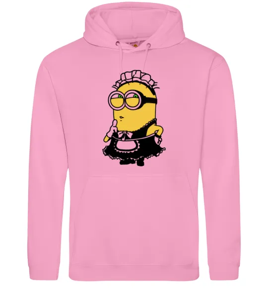 Жіноча толстовка (худі) Міньйон покоївка Рожевий фото