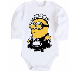 Детский боди Міньйон покоївка