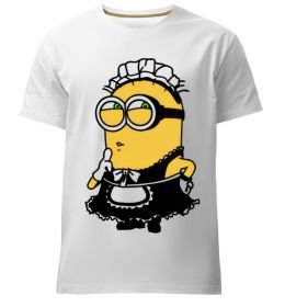 Мужская премиум футболка Міньйон покоївка