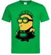 Чоловіча футболка Міньйон покоївка Зелений Чоловіча футболка Міньйон покоївка Зелений фото