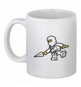 Чашка керамічна Ніндзя зі списом