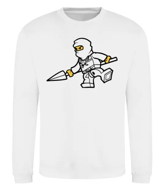 Свитшот Ніндзя зі списом Белый фото