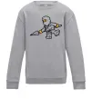 Детский Свитшот Ніндзя зі списом Серый меланж фото