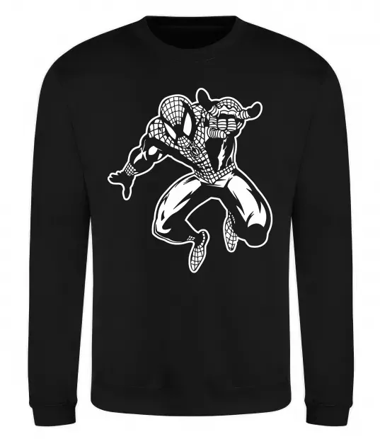 Світшот Spiderman Jump Чорний фото