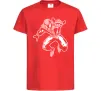 Детская футболка Spiderman Jump Красный фото