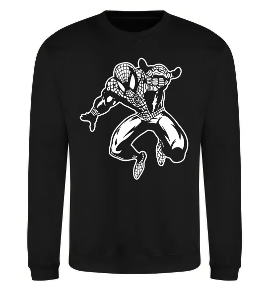 Світшот Spiderman Jump Чорний фото