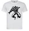 Чоловіча футболка Spiderman Jump Білий фото