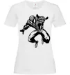 Жіноча футболка Spiderman Jump Білий фото
