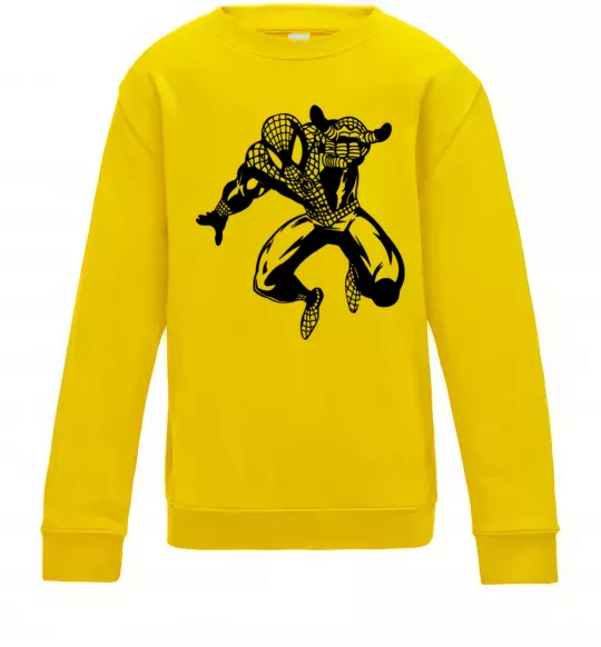 Дитячий світшот Spiderman Jump Сонячно жовтий фото