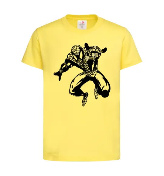 Детская футболка Spiderman Jump Лимонный фото