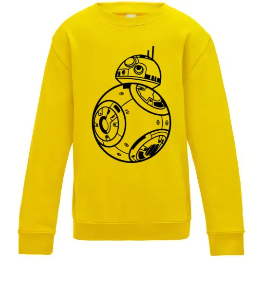 Детский Свитшот BB8 Солнечно желтый фото