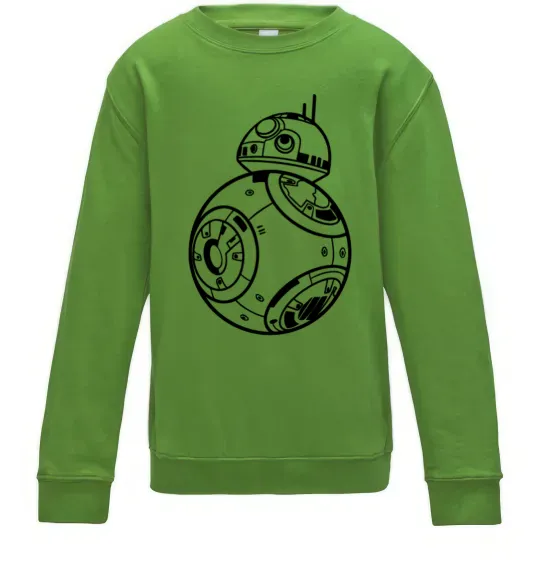 Детский Свитшот BB8 Лаймовый фото