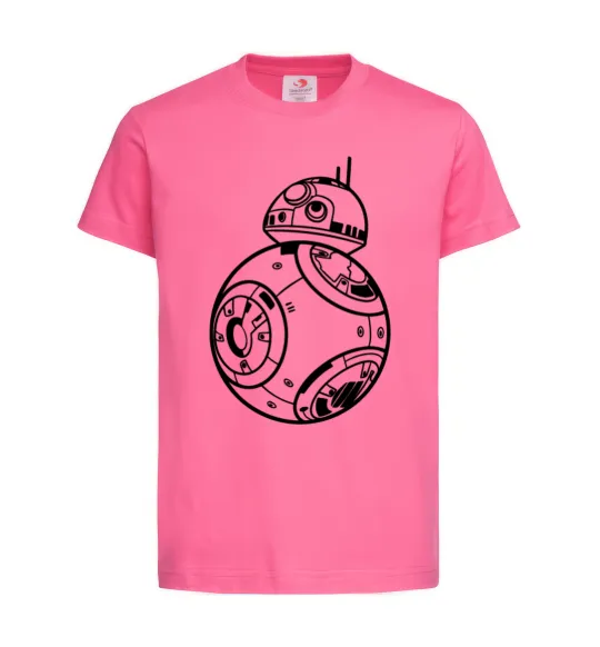 Детская футболка BB8 Ярко-розовый фото