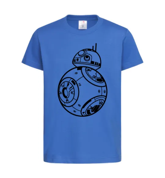 Детская футболка BB8 Ярко-синий фото