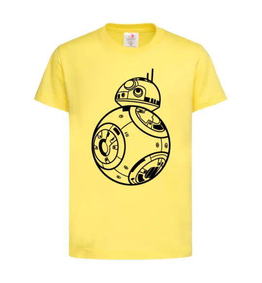 Детская футболка BB8 Лимонный фото