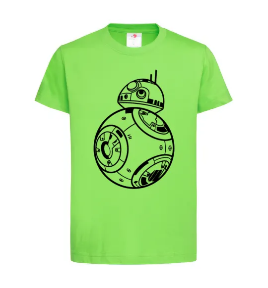 Детская футболка BB8 Лаймовый фото