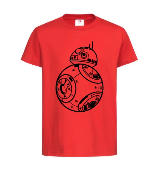 Детская футболка BB8 Красный фото
